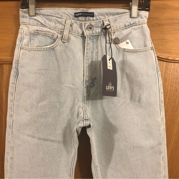 NWT Levi's Made and Crafted High Rise Flare Jeans Size 26 - Picture 4 of 15